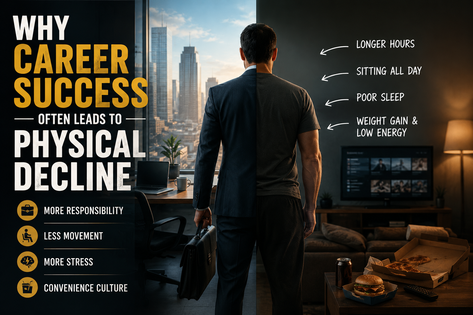 Why Career Success Leads to Physical Decline