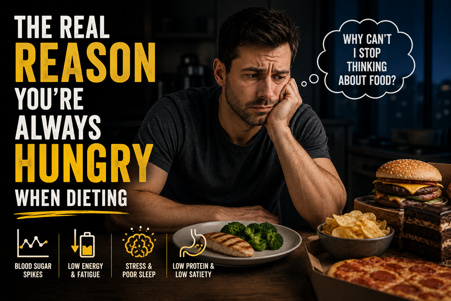 The Real Reason You're Always Hungru